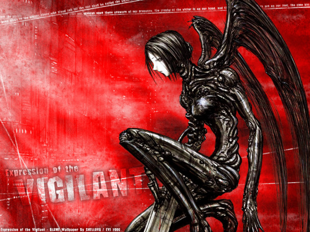 Обои картинки фото аниме, blame