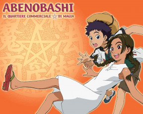 обоя аниме, magical, shopping, arcade, abenobashi