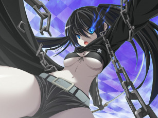 Картинка black rock shooter аниме