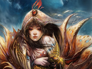 Картинка фэнтези девушки