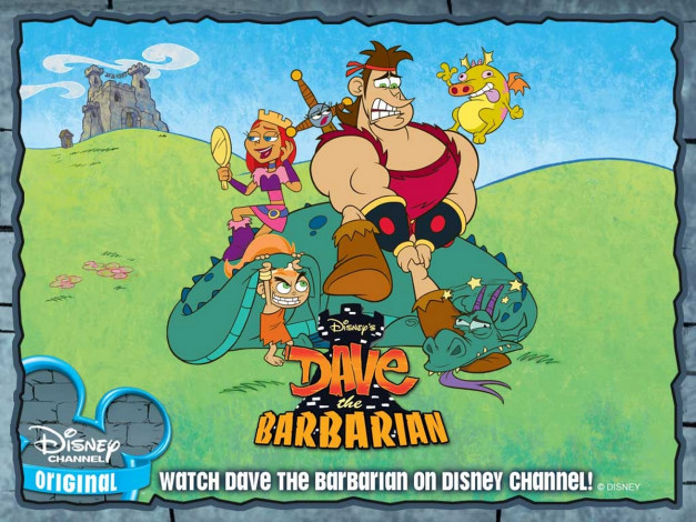 Обои картинки фото dave, the, barbarian, мультфильмы