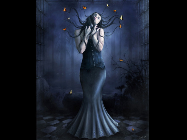 Обои картинки фото фэнтези, девушки