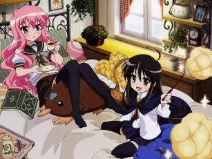 Картинка аниме zero no tsukaima