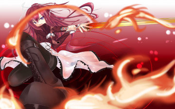 Картинка 11eyes аниме