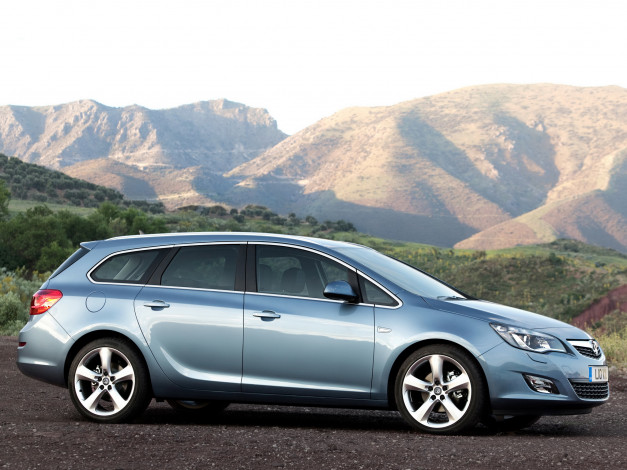 Обои картинки фото astra, sports, tourer, 2011, автомобили, vauxhall