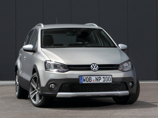 Обои картинки фото crosspolo, 2011, автомобили, volkswagen