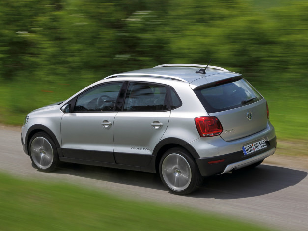 Обои картинки фото crosspolo, 2011, автомобили, volkswagen
