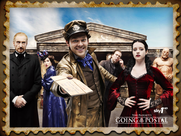 Обои картинки фото going, postal, кино, фильмы