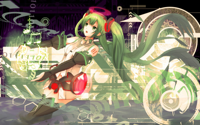 Обои картинки фото аниме, vocaloid