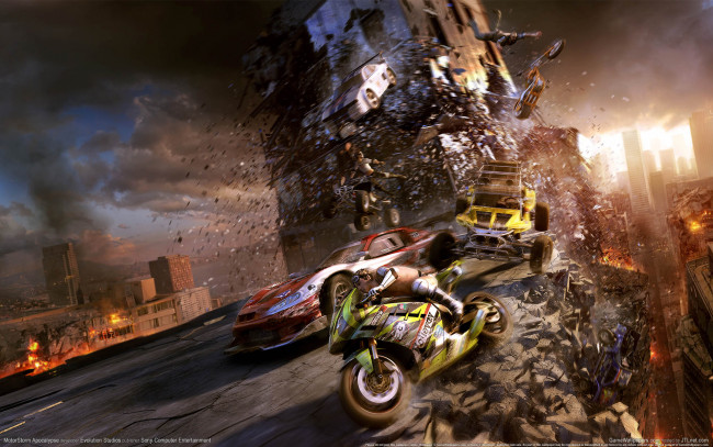 Обои картинки фото motorstorm, apocalypse, видео, игры