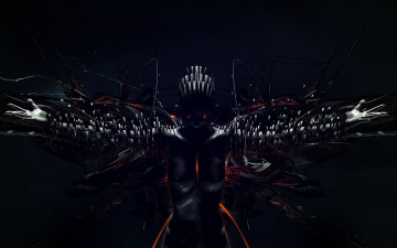 Картинка 3д графика creatures существа