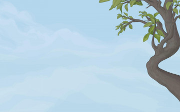 Картинка векторная графика дерево