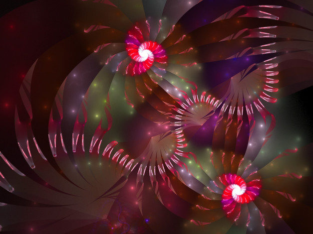 Обои картинки фото 3д, графика, fractal, фракталы, узор, цвета, фон