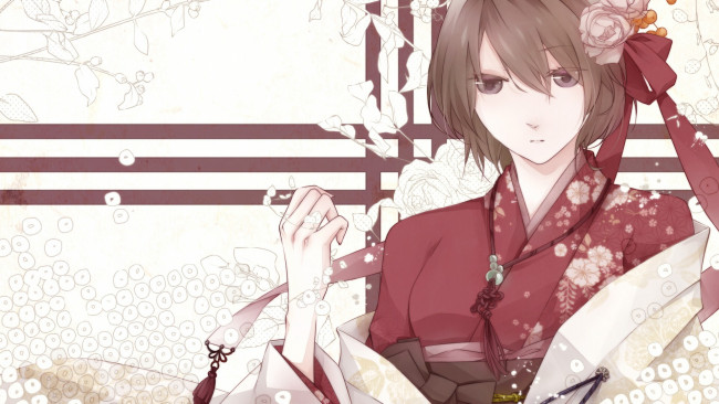 Обои картинки фото аниме, *unknown, другое, девушка