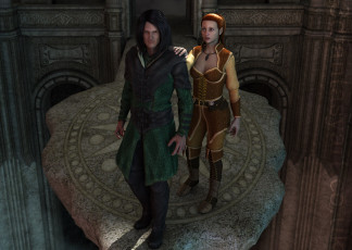 Картинка 3д графика people люди девушка парень