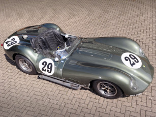 обоя 1957 lister knobbly sports, автомобили, lister, sports, knobbly, серый, спорт, ретро