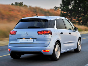 Картинка автомобили citroen голубой 2014г za-spec picasso c4 citroеn