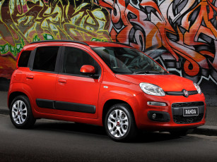 Картинка автомобили fiat panda красный 2013г 319 au-spec