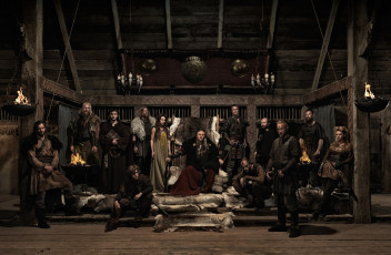 Картинка кино+фильмы vikings+ 2013 +сериал актеры группа викинги воины сериал vikings