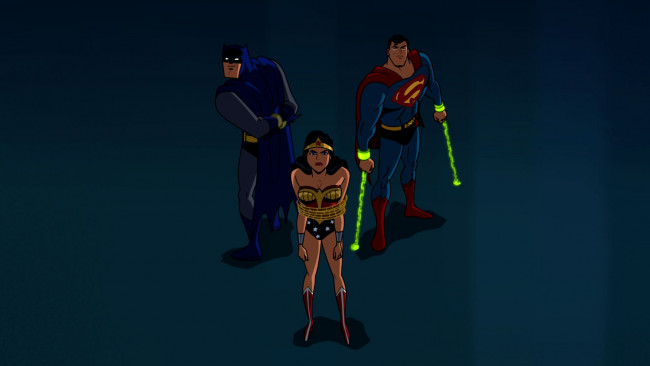 Обои картинки фото рисованные, комиксы, супермены