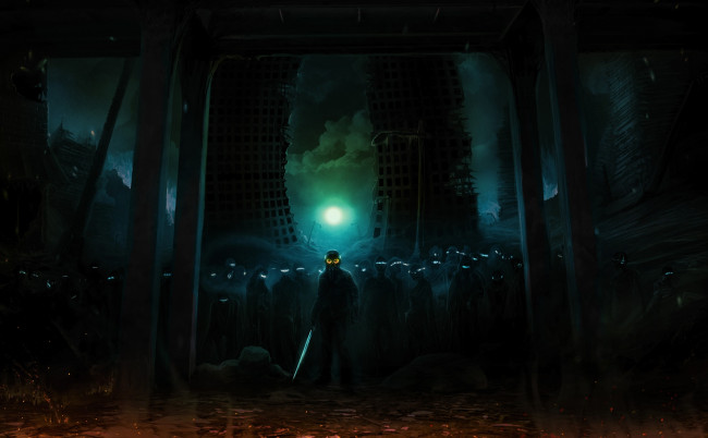 Обои картинки фото фэнтези, люди, арт