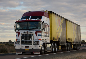 Картинка kenworth+k108 автомобили kenworth тяжелый тягач седельный грузовик