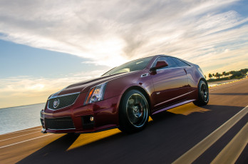 Картинка cadillac+cts-v+coupe+hennessey автомобили cadillac класс-люкс