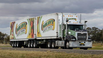 Картинка mack автомобили тягач седельный грузовик тяжелый