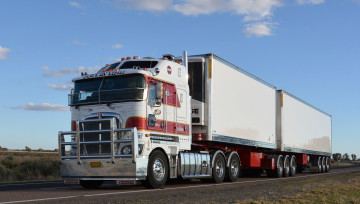 Картинка автомобили kenworth тягач седельный грузовик тяжелый
