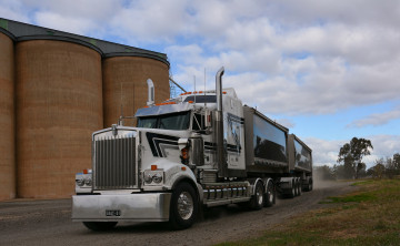 Картинка kenworth автомобили тягач седельный грузовик тяжелый