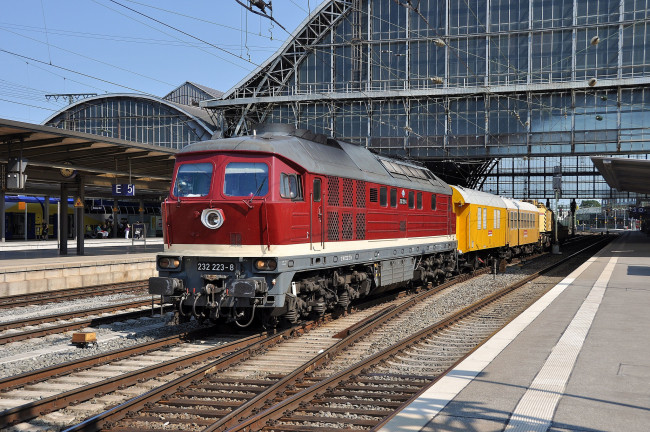 Обои картинки фото техника, поезда, локомотив, рельсы, железная, состав, дорога