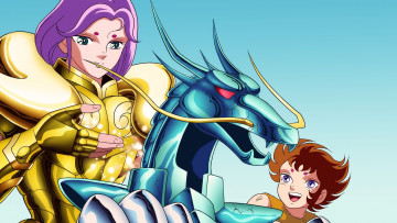 Картинка saint+seiya аниме взгляд фон девушки