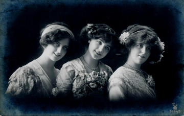 Картинка разное ретро +винтаж улыбки девушки черно-белая фотография