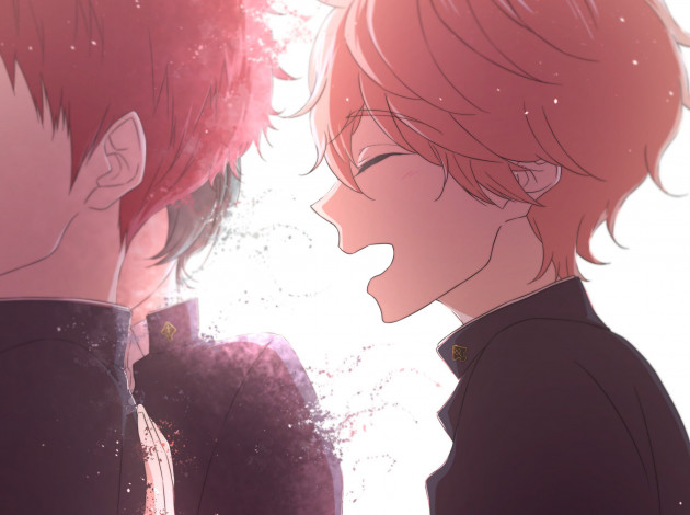 Обои картинки фото аниме, free, мальчики