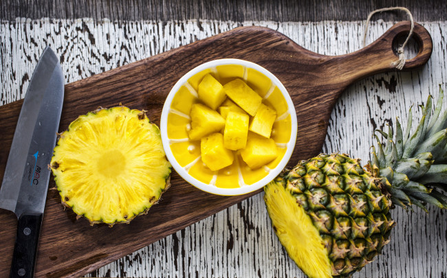 Обои картинки фото еда, ананас, фрукт