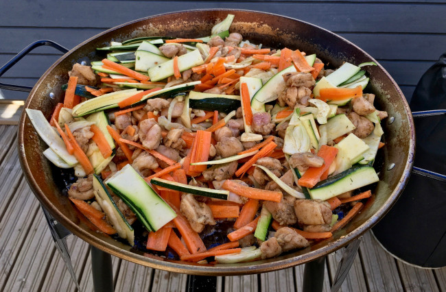 Обои картинки фото еда, мясные блюда, мясо, овощи