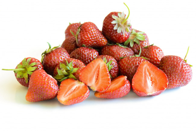 Обои картинки фото еда, клубника,  земляника, ягоды