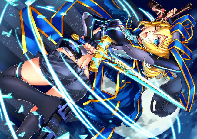 Обои картинки фото аниме, fate, stay night, девушка