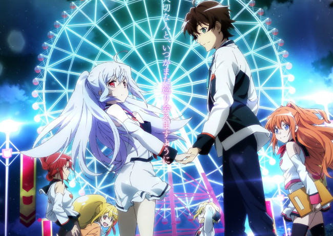 Обои картинки фото аниме, plastic memories, романтика