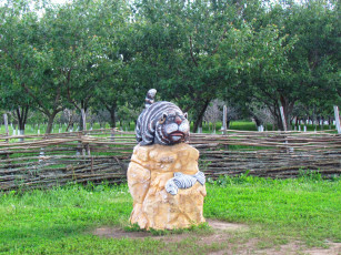 Картинка разное садовые+и+парковые+скульптуры кот скульптура