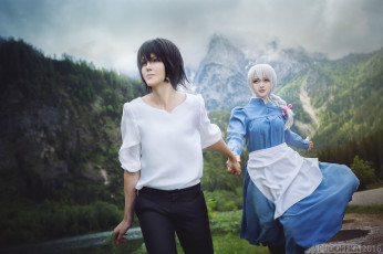 Картинка разное cosplay+ косплей howl no ugoku shiro sophie hatter аниме
