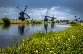 Картинка разное мельницы простор