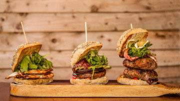 Картинка еда бутерброды +гамбургеры +канапе бутер