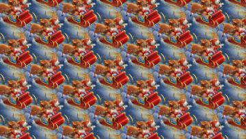 Картинка праздничные векторная+графика+ новый+год сани праздник текстура фон новый год олень