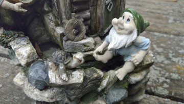 Картинка разное садовые+и+парковые+скульптуры черепаха гном