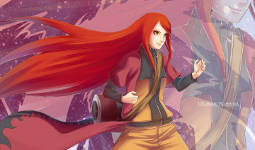 Картинка аниме naruto кушина