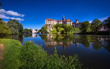 Картинка castle+sigmaringen города замки+германии castle sigmaringen