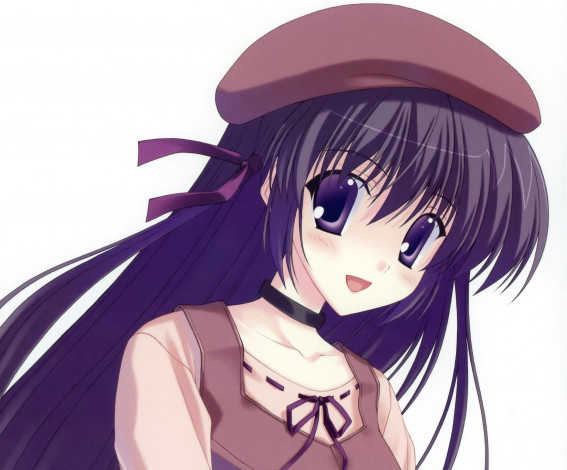 Обои картинки фото аниме, sola, фон, взгляд, девушка