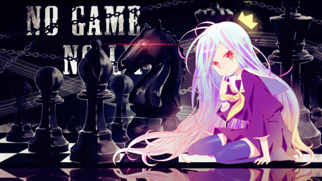 Обои картинки фото аниме, no game no life, нет, игры, жизни