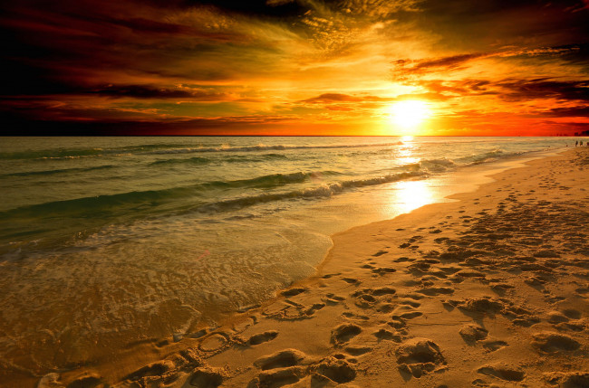 Обои картинки фото природа, восходы, закаты, рассвет